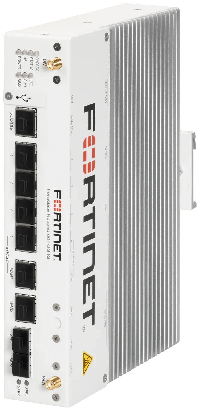 DIN-Rail Mount for FortiGate Rugged 60F - Rack mounts Fortinet - VP ...