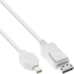 InLine® Mini DisplayPort to DisplayPort Cable white 5m