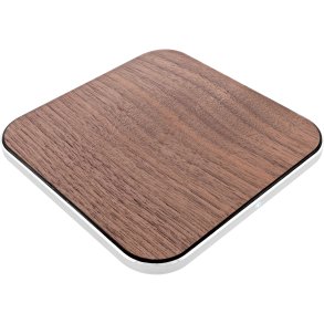 InLine® Qi woodcharge, wireless fast charger, 5/7,5/10W/15W, USB-C, w/o logo