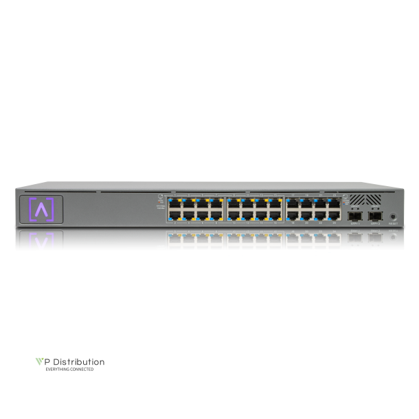 Alta Labs S24-POE, PoE Switch 24 port, 240w, 2x SFP+