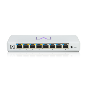 Alta Labs S8-POE, 8-port PoE Switch, 60W,external PSU, Mount