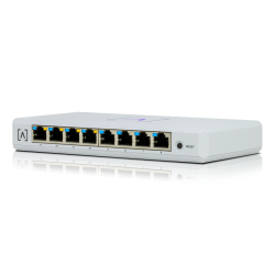 Alta Labs S8-POE, 8-port PoE Switch, 60W,external PSU, Mount