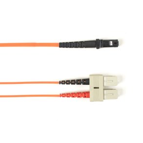 Black Box 62.5 MM FO PATCH CABLE DUPLX, PVC, OR, SCMT