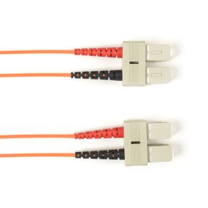 Black Box 62.5 MM FO PATCH CABLE DUPLX, PVC, OR, SCSC