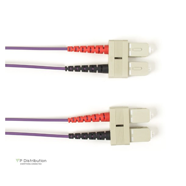 Black Box SM FO PATCH CABLE DUPLX, PVC, VT, SCSC