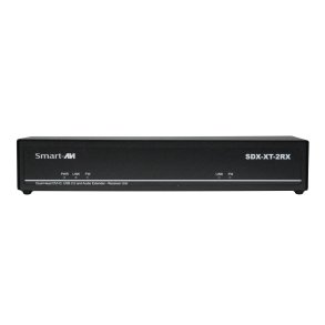 SmartAVIDVI-D,Dual-Head, USB 2.0, Audio, CAT5/5e/6 Receiver. Includes: [SDX-XT-2P-RX-S, (PS5VD3A-wllmt)]
