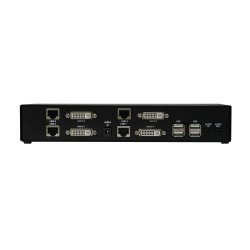 SmartAVIDVI-D,Quad-Head, USB 2.0, Audio, CAT5/5e/6 Extender. Includes: [SDX-XT-4P-TX-S, SDX-XT-4P-RX-S, 2 X (PS5VD3A-wllmt)]