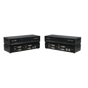 SmartAVIDVI-D,Quad-Head, USB 2.0, Audio, CAT5/5e/6 Extender. Includes: [SDX-XT-4P-TX-S, SDX-XT-4P-RX-S, 2 X (PS5VD3A-wllmt)]
