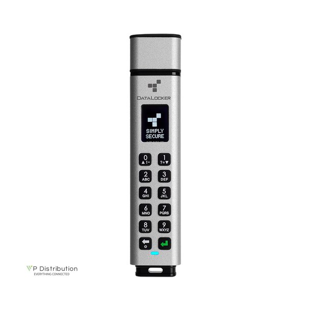 Sentry K350 FIPS Secure USB 3.1 Gen 1 Keypad Flash Drive 256-BIT AES 16GB