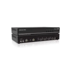 SmartAVI 4-Port KM Switch with USB 2.0 Sharing. Includes: [SKM-04-PRO &amp; (PS12VDC2A)]