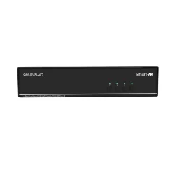 SmartAVI DVI-D, 4-Port, Dual-Head, KVM Switch with USB 2.0 &amp; Stereo Audio support and Keyboard/Mouse Emulation. Includes: [SM-DVN-4D, PS5VD4A]