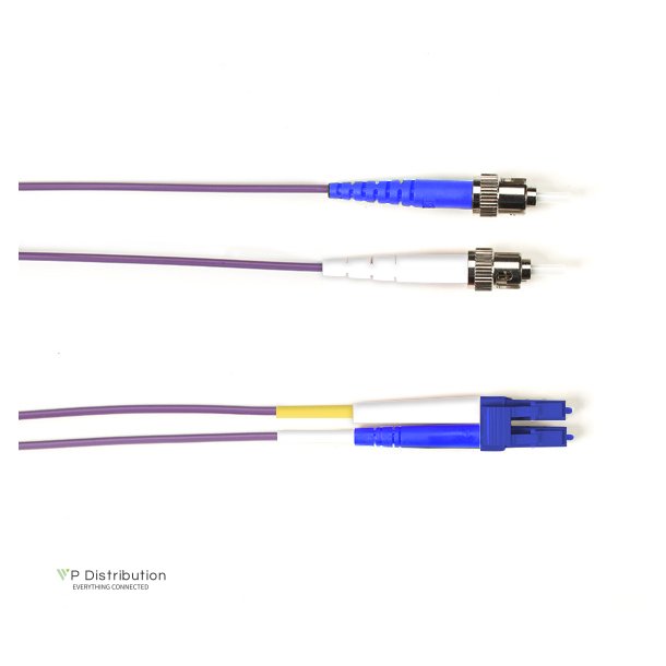 Black Box SM FO PATCH CABLE DUPLX, PVC, VT, STLC