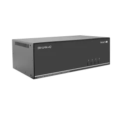 SmartAVI HDMI 4-Port, Quad-Head, 4K-60Hz KVM Switch. Includes: [SM-UHN-4Q, (PS12VD2A)]