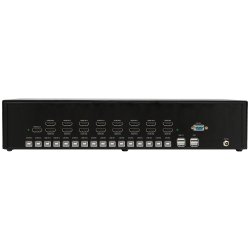 SmartAVI HDMI, 16-Pport, Single-Head, KVM Switch with USB 2.0 Support and OSD. Includes: [SM-UHO-16P, PS12VD3A]