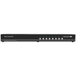SmartAVI HDMI, 8-Port, Single-Head, KVM Switch with USB 2.0 Support and OSD.Includes: [SM-UHO-8P, PS12VD3A]