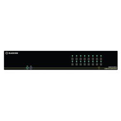 Black Box Secure Kvm Switch, Sh, 16-Port, Dvi-I, Usb, Cac