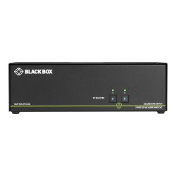 Black Box Secure Kvm Switch, Dh, 2-Port, Dp, Usb, Cac