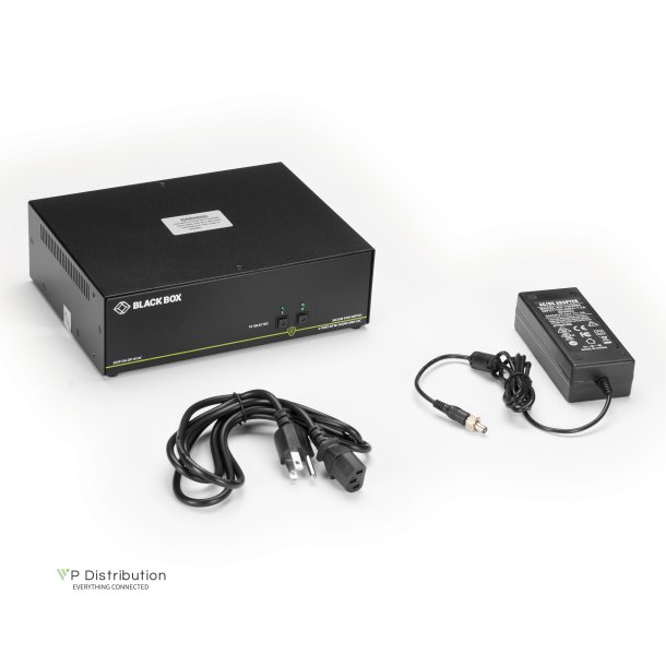 Black Box Secure Kvm Switch, Dh, 2-Port, Dp, Usb, Cac