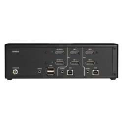 Black Box Secure Kvm Switch, Dh, 2-Port, Dp, Usb
