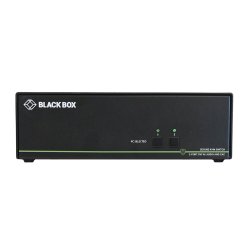 Black Box Secure Kvm Switch, Dh, 2-Port, Dvi-I, Usb, Cac