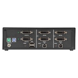 Black Box Secure Kvm Switch, Dh, 2-Port, Dvi-I, Usb
