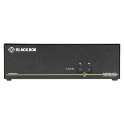Black Box Secure Kvm Switch, Dh, 2-Port, Dvi-I, Usb