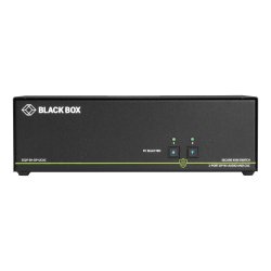 Black Box Secure Kvm Switch, Sh, 2-Port, Dp, Usb, Cac