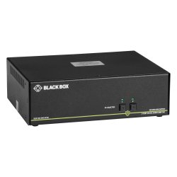 Black Box Secure Kvm Switch, Sh, 2-Port, Dvi-I, Usb