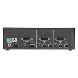 Black Box Secure Kvm Switch, Sh, 2-Port, Dvi-I, Usb, Cac