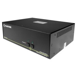Black Box Secure Kvm Switch, Sh, 2-Port, Dvi-I, Usb, Cac