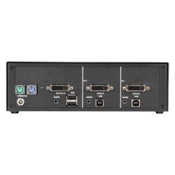 Black Box Secure Kvm Switch, Sh, 2-Port, Dvi-I, Usb