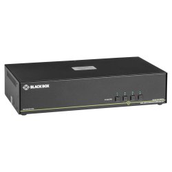Black Box Secure Kvm Switch, Dh, 4-Port,Dp,Usb,Cac