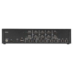 Black Box Secure Kvm Switch, Dh, 4-Port,Dp,Usb,Cac