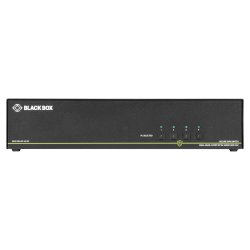 Black Box Secure Kvm Switch, Dh, 4-Port,Dp,Usb,Cac