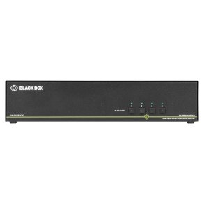 Black Box Secure Kvm Switch, Dh, 4-Port,Dp,Usb,Cac