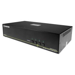 Black Box Secure Kvm Switch, Dh, 4-Port,Dvi-I,Usb,Cac