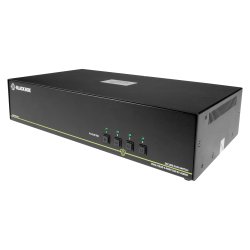 Black Box Secure Kvm Switch, Dh, 4-Port, Dvi-I, Usb