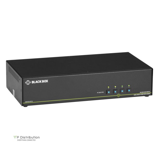 Black Box Secure Kvm Switch, Dh, 4-Port, Hdmi, Usb