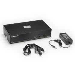 Black Box Secure Kvm Switch, Dh, 4-Port, Hdmi, Usb, Cac