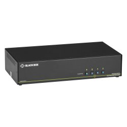 Black Box Secure Kvm Switch, Dh, 4-Port, Hdmi, Usb, Cac