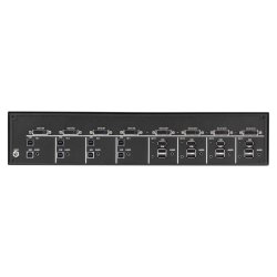 Black Box Secure Kvm Mtrx Switch, Sh, 4-Port, Dvi-I, Usb, Cac, 4X4