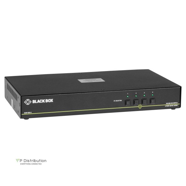 Black Box Secure Km Switch, 4-Port, Usb