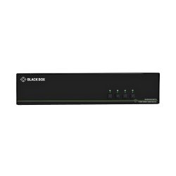 Black Box Secure Kvm Mtrx Switch, Sh, 4-Port, Dvi-I, Usb, Cac, 4X2