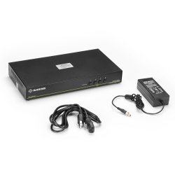 Black Box Secure Kvm Switch, Sh, 4-Port,Dp,Usb, Cac