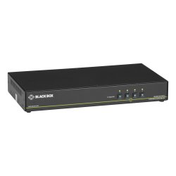 Black Box Secure Kvm Switch, Sh, 4-Port,Dp,Usb, Cac