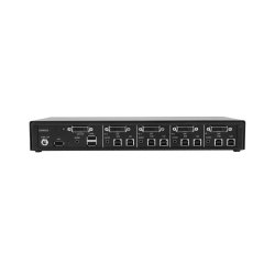 Black Box Secure Kvm Switch, Sh, 4-Port,Dvi-I,Usb,Cac