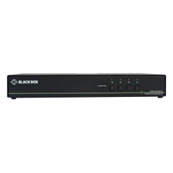 Black Box Secure Kvm Switch, Sh, 4-Port,Dvi-I,Usb,Cac