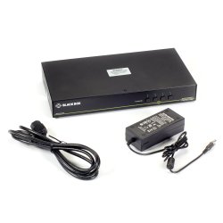 Black Box Secure Kvm Switch, Sh, 4-Port, Dvi-I, Usb