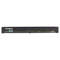 Black Box Secure Kvm Switch, Sh, 8-Port,Dvi-I,Usb,Cac