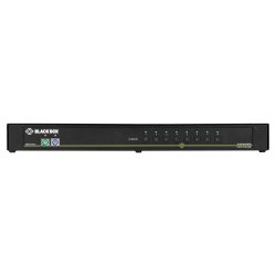 Black Box Secure Kvm Switch, Sh, 8-Port, Dvi-I, Usb